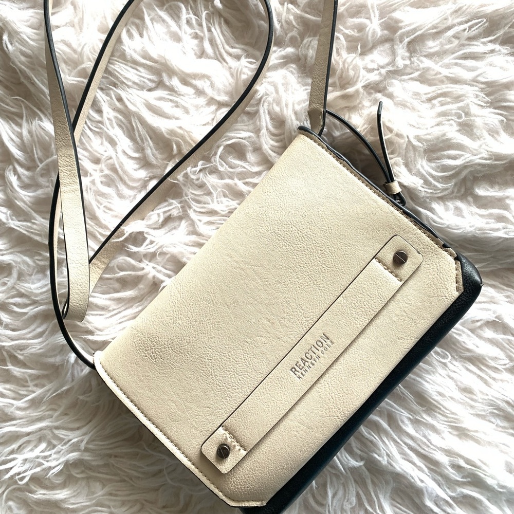 Kenneth Cole Reaction white crossbody
